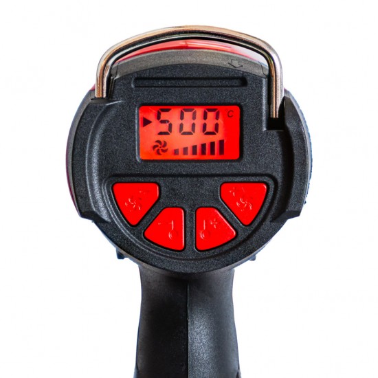 Акумулаторен пистолет за горещ въздух Raider RDP-NDHG20 Solo, R20, LCD диспей Акумулаторен пистолет за горещ въздух Raider RDP-NDHG20 Solo, R20, LCD диспей