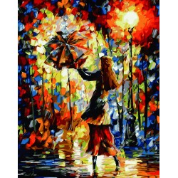 Рисуване по номера - Есенно настроение, 40х50см