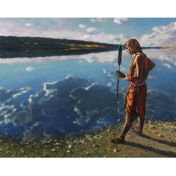 Рисуване по номера - Извора на живота, 40х50см