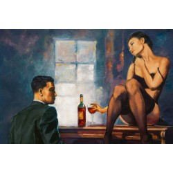 Рисуване по номера - В очакване на сенките, 40х60см