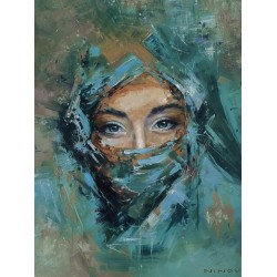 Рисуване по номера - Пустинно цвете, 40х50см