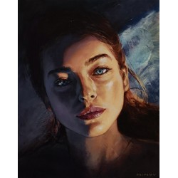 Рисуване по номера - Мечтание за звезди, 40х50см