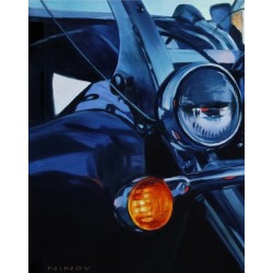 Рисуване по номера Триптих - Harley-Davidson, комплект 3 бр, 40х50см Рисуване по номера Триптих - Harley-Davidson, комплект 3 бр, 40х50см