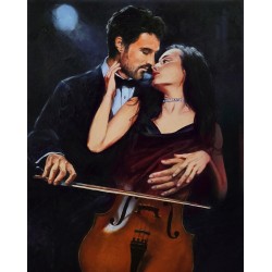 Рисуване по номера - Концерт за двама, 40х50см