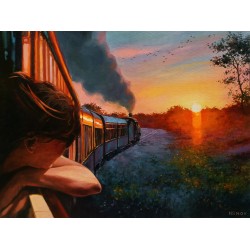 Рисуване по номера - Ново начало, 40х50см