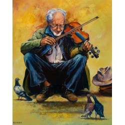 Рисуване по номера - Някъде около рая, 40х50см