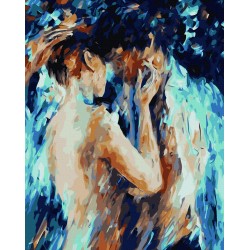 Рисуване по номера - Докосване, 40х50см