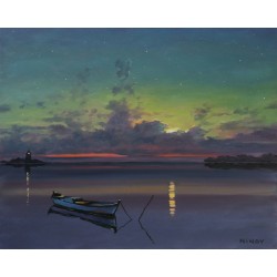 Рисуване по номера - Ухание в мрака, 40х50см