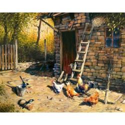 Рисуване по номера - Хитрите свраки, 40х50см