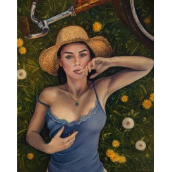 Рисуване по номера - Маргаритки, 40х50см