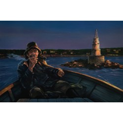 Рисуване по номера - Преди зазоряване, 40х60см