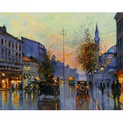 Рисуване по номера - Стара София, 40х50см