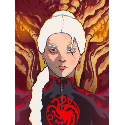 Рисуване по номера - Targaryen, 40х50см