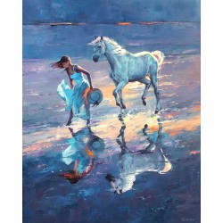 Рисуване по номера - Ухание на море, 40х50 cm