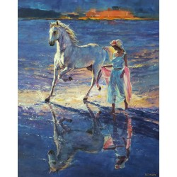 Рисуване по номера - С мирис на море, 40х50см